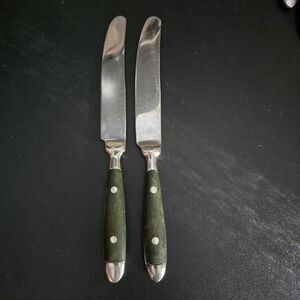 Hampton Silversmiths BISTRO-GREEN 2 Knives Knife Stainless Flatware